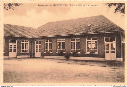BELGIQUE - Boutersem - Zusters van de Christelijke Scholen - Ecoles chrétiennes - Cour - Carte postale ancienne