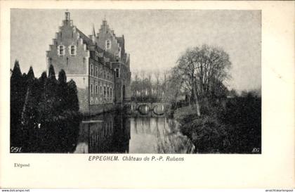 CPA Eppegem Eppeghem Zemst Flämisch Brabant, Chateau de P.-P. Rubens