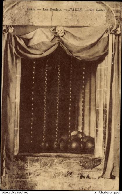 CPA Hal Brabant flamand Flandre, Les Boulets