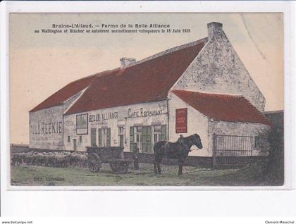 BELGIQUE: BRABANT WALLON: BRAINE-L-ALLEUD: ferme de la belle alliance - très bon état