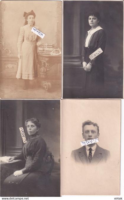 OPHAIN (Braine L'alleud )  : 4 CPA  famille Demeur  (  voir scans )