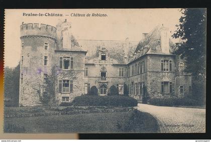 BRAINE LE CHATEAU     CHATEAU DE ROBIANA