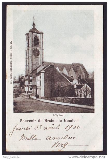 Souvenir de BRAINE LE COMTE - L'Eglise //