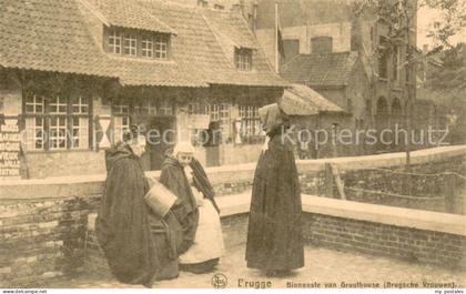 Brugge Bruges Flandern Binnenste van Gruuthuuse Brugsche Vrouwen