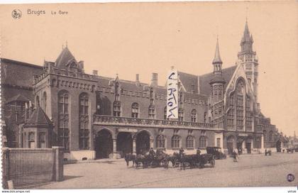 BRUGGE :   la gare