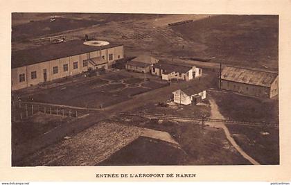 Belgique - HAREN (Bruxelles) Entrée de l'aéroport