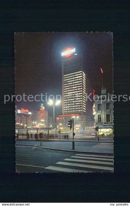 Bruxelles Bruessel Centre International Rogier la nuit
