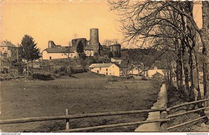 [-5%] BELGIQUE - Burg Reuland - Panorama - Carte Postale Ancienne