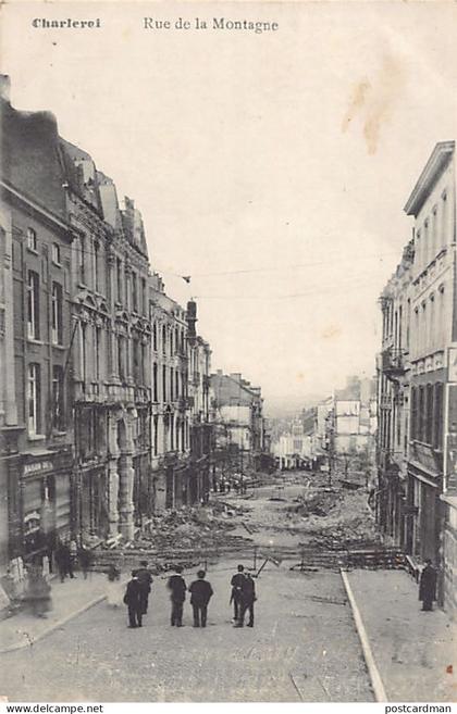Belgique - CHARLEROI (Hainaut) Rue de la Montagne
