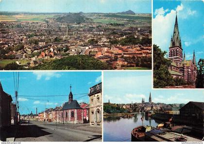 [-15%] BELGIQUE - Châtelet - Souvenir de Châtelet - Multivues - Eglise - Rue - Carte postale