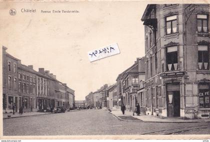 Chatelet :  avenue Emile Vandervelde