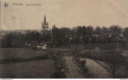 Chievres // Vue sur la Ville 1928