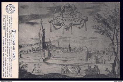 +++ CPA - CHIEVRES en 1620  //