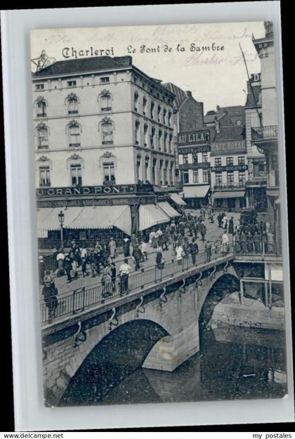 Charleroi Wallonie Charleroi Sambre Pont