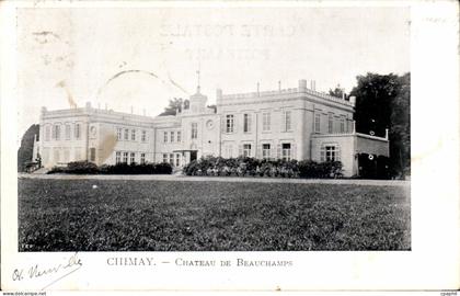 CPA Belgique Chimay Chateau de Beauchamps