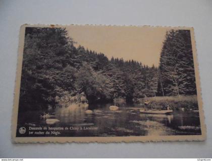 CHINY Descente en Barquettes de Chiny à Lacuisine 1er Rocher du Négis Animée Carte Postale PK Post Kaart Card