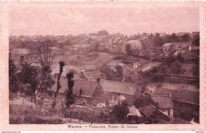 Hainaut -  Colfontaine - WASMES - panorama - sentier du Grisou