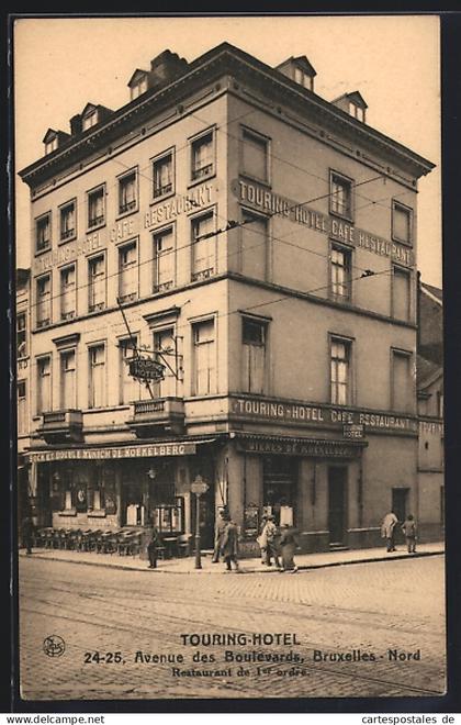 AK Bruxelles, Touring Hotel et Restaurant, 24-25, Avenue des Boulevards
