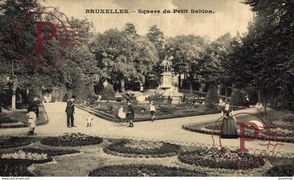 BELGICA. BELGIEN / BELGIUM. BRUSELAS BRUXELLES. SQUARE DU PETIT SABION