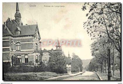 CPA Avenue du Longchamp Uccle