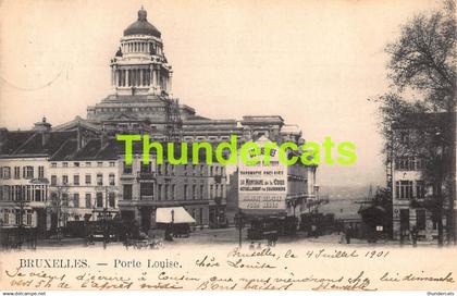 CPA BRUXELLES PORTE LOUISE