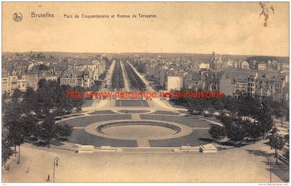 Parc du Cinquantenaire et Avenue de Tervueren