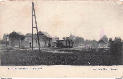 BELGIQUE  CUL DES SARTS  La Gare