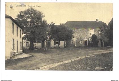 Daverdisse - Entrée du Village.