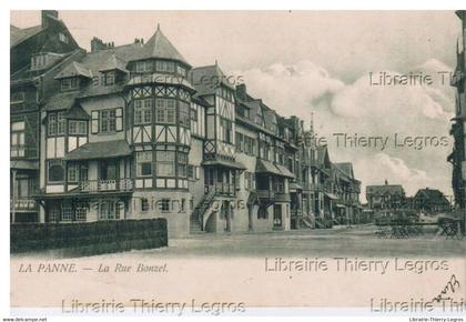 CPA De Panne   La Panne La rue Bonzel