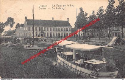 Deynze - Le Pont de la Lys - De Leibrug - Deinze