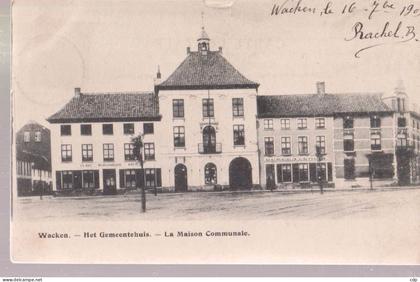CPA wacken   1905   gemeentehuis