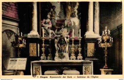 DIEGEM / INTERIEUR KERK
