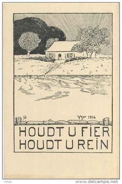 Diksmuide - Kaaskerke :  ´ bedevaart naar de graven van den ijzer ´