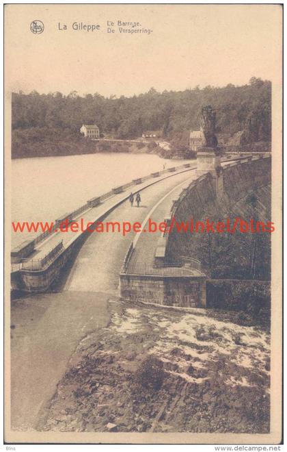 La Gileppe. Le Barrage - Nels