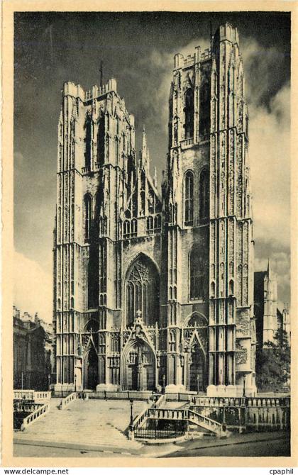 CPA BRUXELLES COLLEGIALE SS. MICHEL ET GUDULE