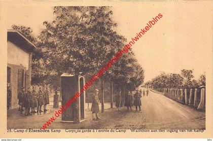 Camp d'Elsenborn Kamp - wachthuis aan den ingang van het Kamp - Elsenborn (Kamp)