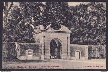 +++ CPA - ENGHIEN - EDINGEN - Le Parc - Porte des Esclaves   //