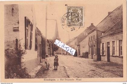 Erondegem :    Het dorpzicht - West  1938