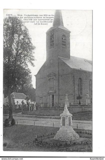 Erpe - Kerk - Vrijheidsboom van 1830.....