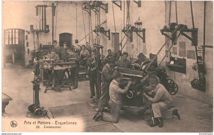 CPA Carte postale Belgique Erquelinnes Arts et Métiers Construction  1923 VM73185ok