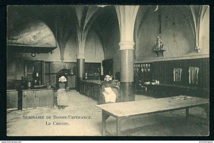 Carte Postale - Belgique - Séminaire de la Bonne Espérance - La Cuisine (CP26563)