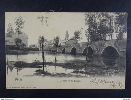 Etalle Le pont sur la Semois