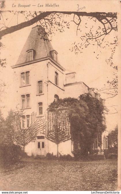 [-5%] BELGIQUE - Le Bosquet - Les Waleffes - vue générale - de lextérieure - Carte Postale Ancienne