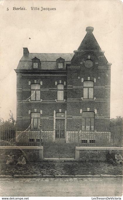 [-50%] Belgique - Borlez - Villa Jacques - N.L. - Animé - Enfant -  Carte Postale Ancienne
