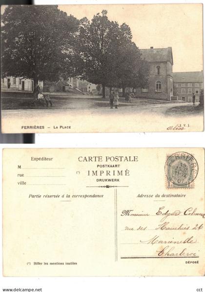 Ferrières  La Place   Edit J.V.J.