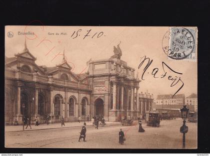 Bruxelles - Gare du Midi - postkaart