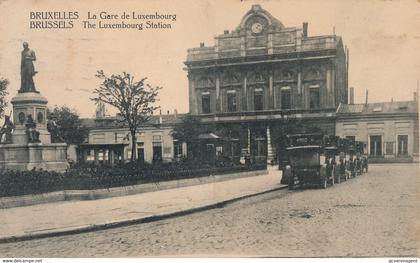 BRUXELLES  LA GARE DE LUXEMBOURG      2 SCANS
