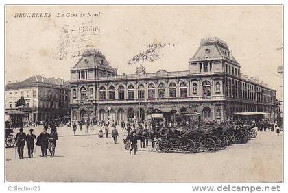 BRUXELLES ... LA GARE DU NORD
