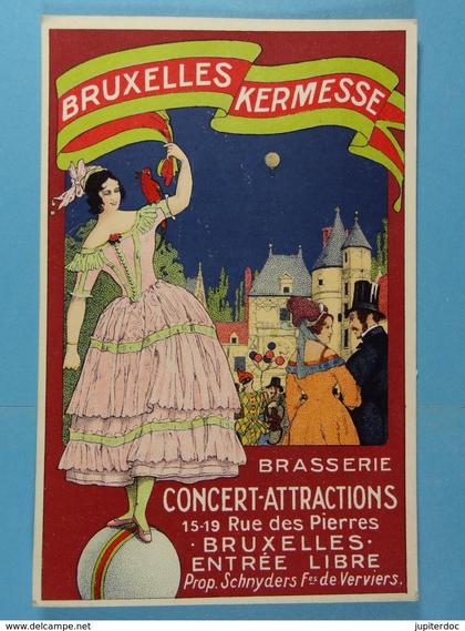 Bruxelles Kermesse Brasserie Concert Attractions