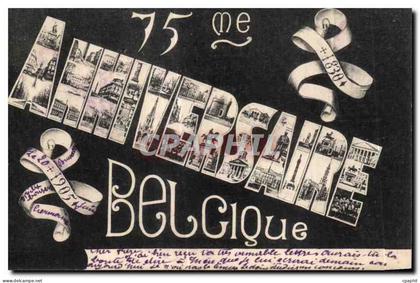 CPA Belgique 75eme anniversaire